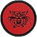 Retro Red and Black Wildcat Patrol Patch - 2