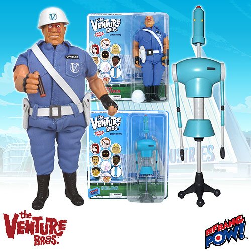The Venture Bros. Sgt. Hatred and H.E.L.P.eR Figures Set