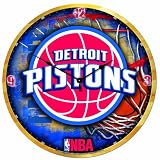 NBA Detroit Pistons 18-Inch High Definition Clock