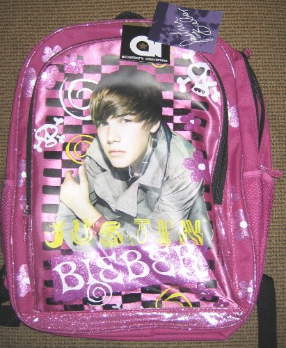 justin bieber and miley justin bieber book bag at walmart. justin bieber and miley