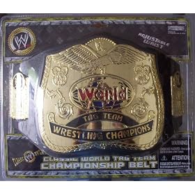 WWE Title Belt - Classic World Tag Team Championship Belt