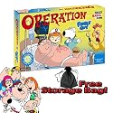 Family Guy Operation w/ Free Storage Bag