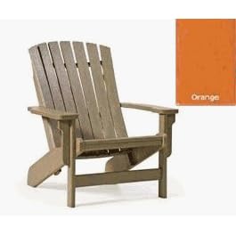 Casual Living Adirondack Style Fanback Chair - Orange by