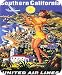 Southern California United Airlines Travel Art MOUSE PAD