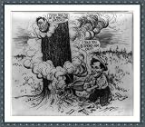 Historic Print (M): I told you I'd smoke him out!