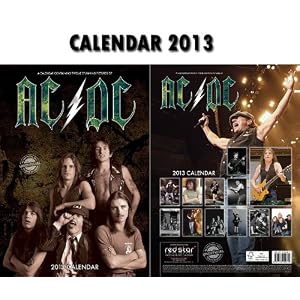 AC/DC 2013 Wall Calendar