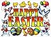 Easter and Valentines Day Window Clings Decals Kit