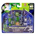 Ben 10 (Ten) Alien Creation Chamber Mini Figure 2-Pack Wildvine and Benwolf