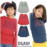 (ディラッシュ) DILASH春'16/「GOOD SMILE」長袖Ｔシャツ 100 ネイビー