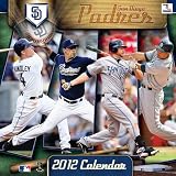 San Diego Padres 2012 Wall Calendar 12" X 12"