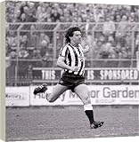 Box Canvas Print of Charlton Athletic v Newcastle United Football 1984 from Mirror Photos