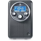 Boston Acoustics HSOLOMDNT Horizon Solo AM/FM Radio With Auxiliary Input