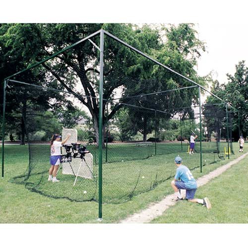 ATEC Free-Standing Batting Cage Frame 54 Feet.