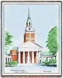 Wake Forest Univ Chapel Throw - 70 x 54 Blanket/Throw - Wake Forest Demon Deacons