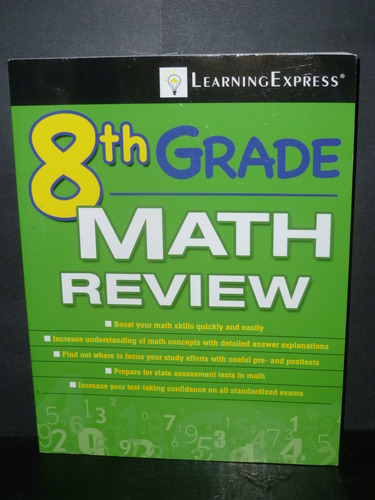 Amazon.com: 8th Grade Math Review (9781576857120): LearningExpress LLC