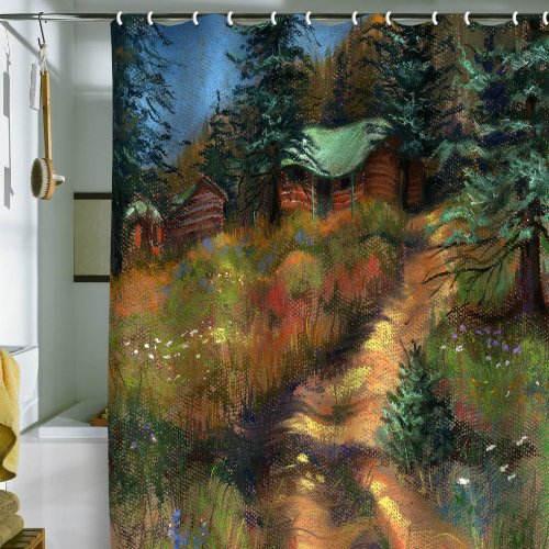Shower Curtain Antlers Afternoon DENY Designs)