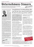 Produkt-Bild: Unternehmenssteuern aktuell
