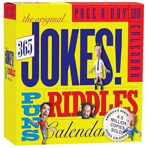 The Original 365 Jokes, Puns and Riddles Page-A-Day Calendar 2010 by CC Workman Publishing