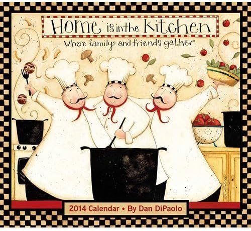 2014 Home is in the Kitchen Wall Calendar