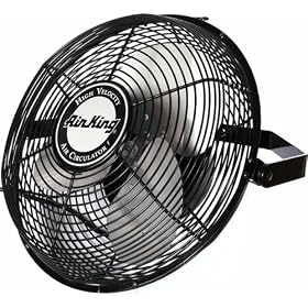Air King 9314 Multi-Mount Fan In Black with 3 Blades