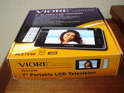 7" Portable Lcd Television By Viore Plc7v96 Auctions - Buy And Sell