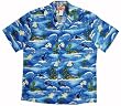 Maui Whales Hawaiian Aloha Shirt Top Quality