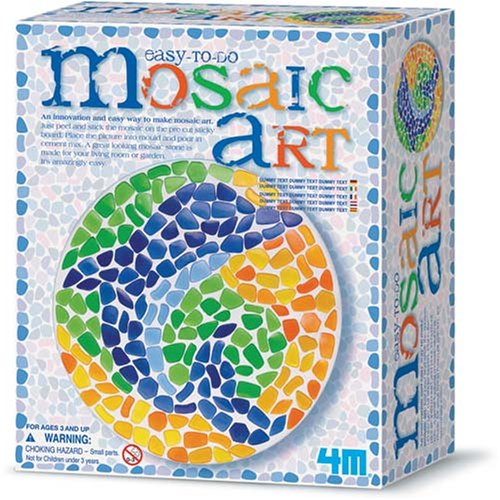 Buy Children’s Arts & Crafts Mosaic Art Making Set Gift *Great Gift Idea*