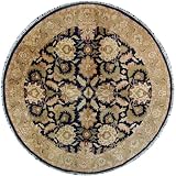 Free Shipping & Free Pad 6x6 Handmade Wool Round Rug S6
