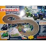Battery Operated Kawasaki ATV Mojave Junior Racing Set by Kawasaki