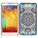 ABC(TM) Fashion Totem Flower Painting Hard Skin Case Cover For Samsung Galaxy Note 4 N9100