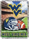 NCAA West Virginia Mountaineers 48-Inch-by-60-Inch Acrylic Tapestry Throw