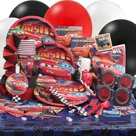 Disney's World of Cars Party Package for 16 by Birthday Direct