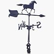 Whitehall Prod. WV3-A-74SR-BKND Horse Weathervane