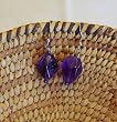 Amethyst Dangle Earring
