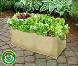 Organic Herb Garden Gift Set - Collapsible natural Jute Bag 21 x 12 x 11 high includes six (6) most popular organic herbs - Basil, chives, cilantro, dill, parsley, thyme from Seeds of Change®. The right gift for the gardener with limited space!