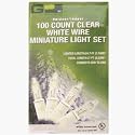 G P LTD DBX01-100028 100 Clear White Wire Light Set