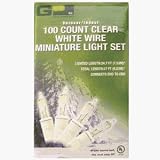G P LTD DBX01-100028 100 Clear White Wire Light Set