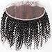 Brazilian Kinky Curly Lace Frontal Closure 13x4
