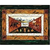 Magic Slice Non-Slip Flexible Cutting Board, Gourmet Size 12 x 15, High Country by Suzan Riggsbee White