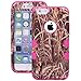 Tech Express (Tm) Flexible TPU Grass Tree Camo Camouflage 2 Piece Snap On Real Design Cover Case for Apple iPhone 6 / 6g 4.7