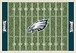 Philadelphia Eagles 3' 10" x 5' 4" NFL Home Field Area Rug