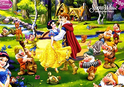 [Toy&puzzle] 200 Piece Jigsaw Puzzles Walt Disney "Snow White - Waltz of the woods"