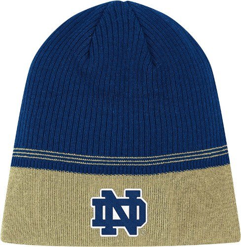 adidas Notre Dame Fighting Irish Navy Blue-Gold 2011 Coaches Knit Beanie