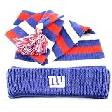 New York Giants X-Tra Long Striped Knit Hat