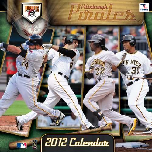 2012 PITTSBURGH PIRATES 12X12 WALL CALENDAR