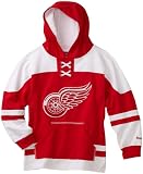 NHL Youth Detroit Red Wings Power Play Hoodie - R58Nhqee (Red, Medium)