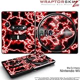 DJ Hero Skin Electrify Red fits Nintendo Wii DJ Heros (DJ HERO NOT INCLUDED ....