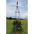 2er Set Rankobelisk Rankhilfe Rankgitter Ranks�ule Garten