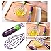 Ogori Silicone Whisk Set 10-inch and 8-inch Guarantee, Egg Beaters Eggbeater Whisk Mixer Egg Cook Tools Kitchen Blender