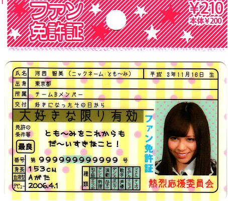 河西智美のアイテム画像